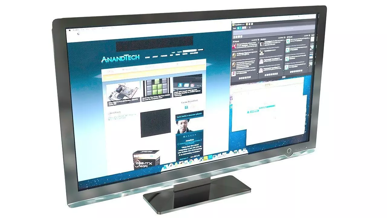 Pc brandless monitor HD 3D model_0