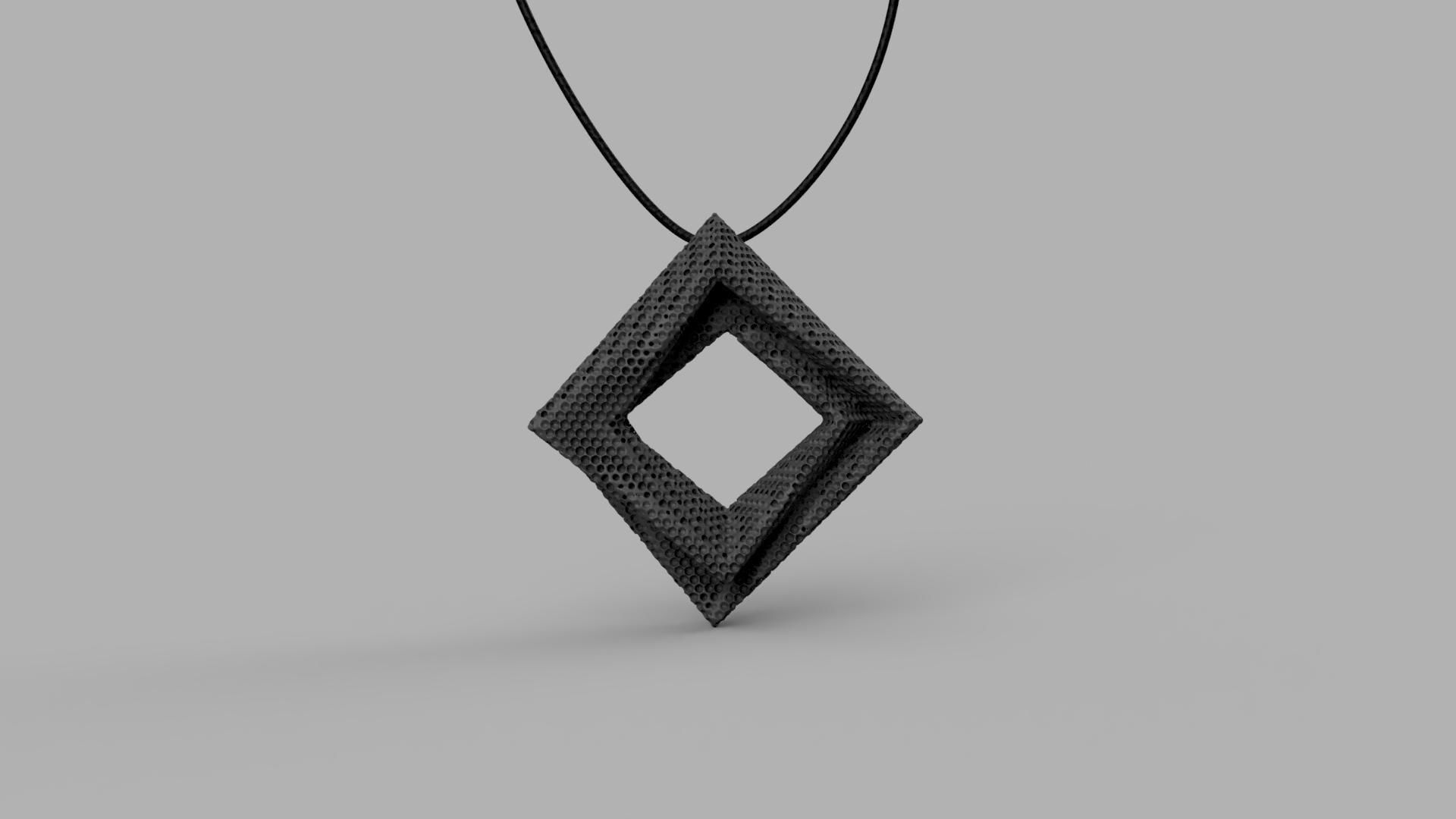 PENDANT V1  3D print model_4