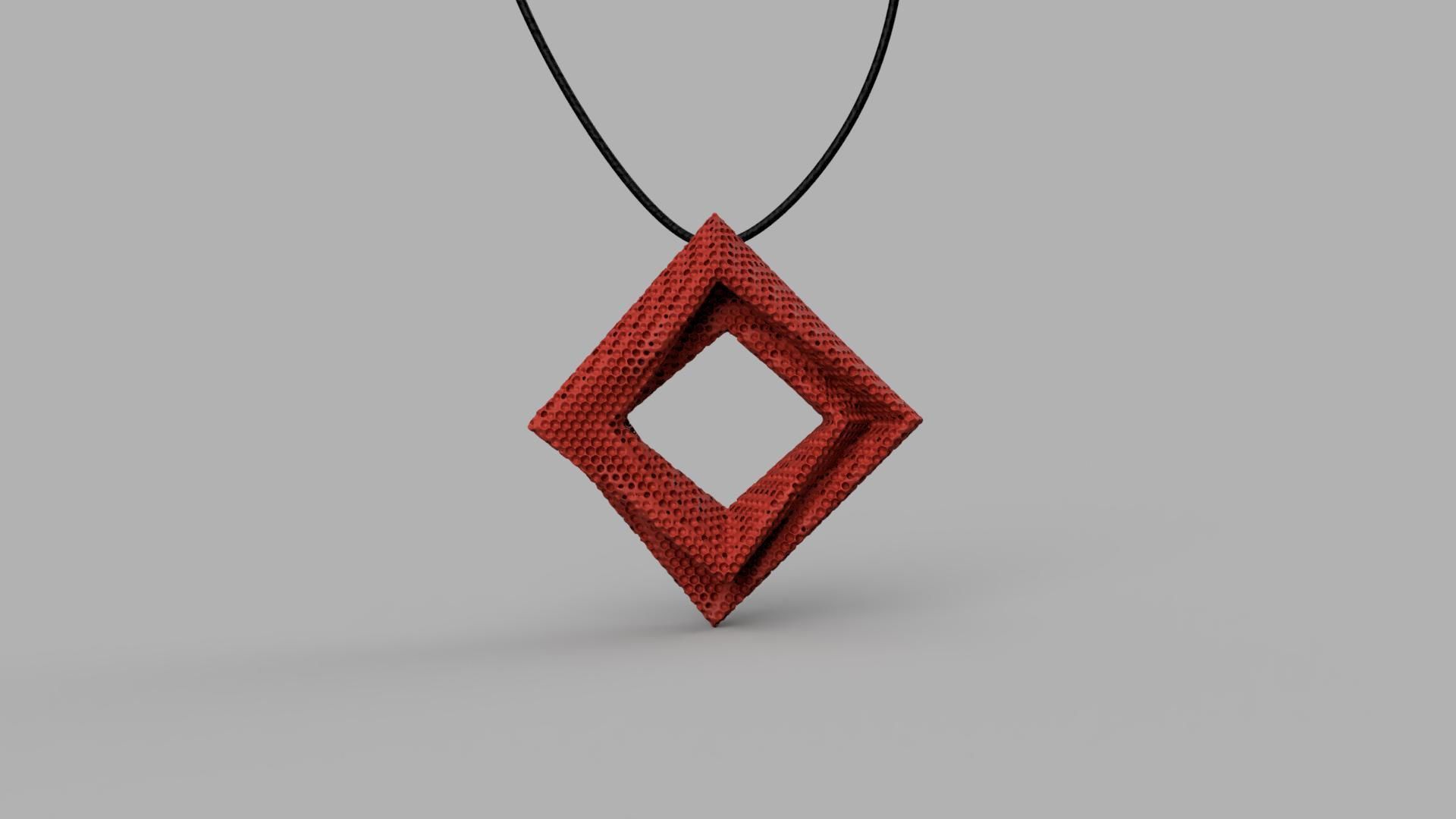 PENDANT V1  3D print model_5