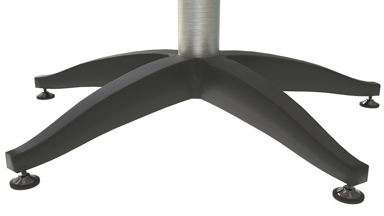 Small square wooden table 3D model_5