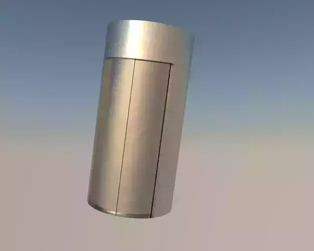 Not Cloaked TARDIS  3D model