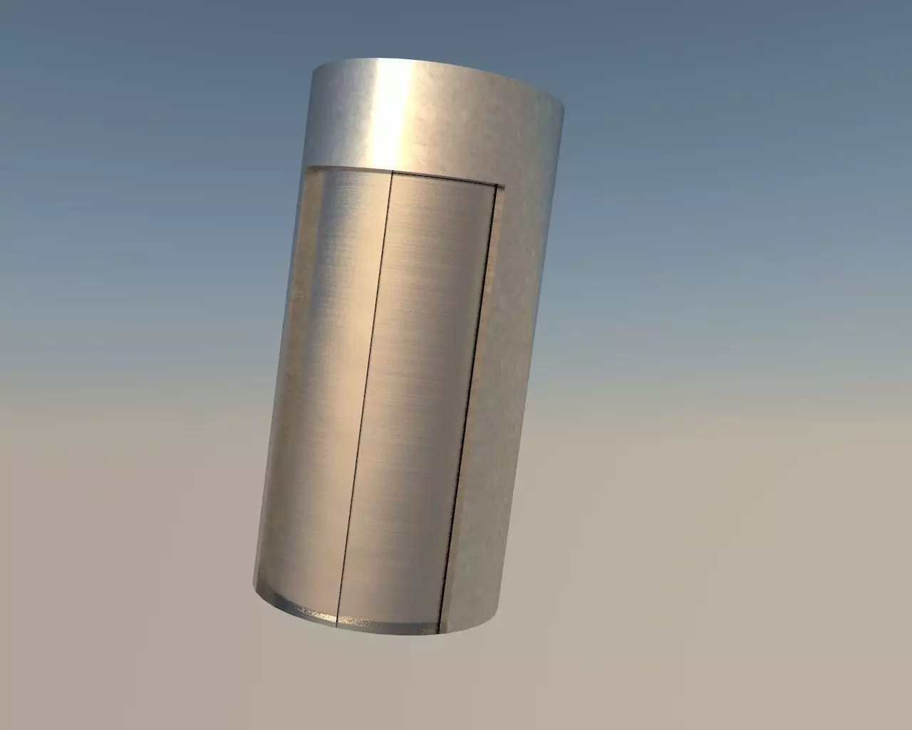 Not Cloaked TARDIS  3D model_0