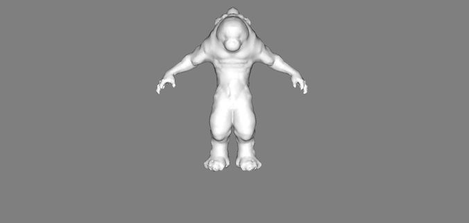 hellknight for doom3 3D model