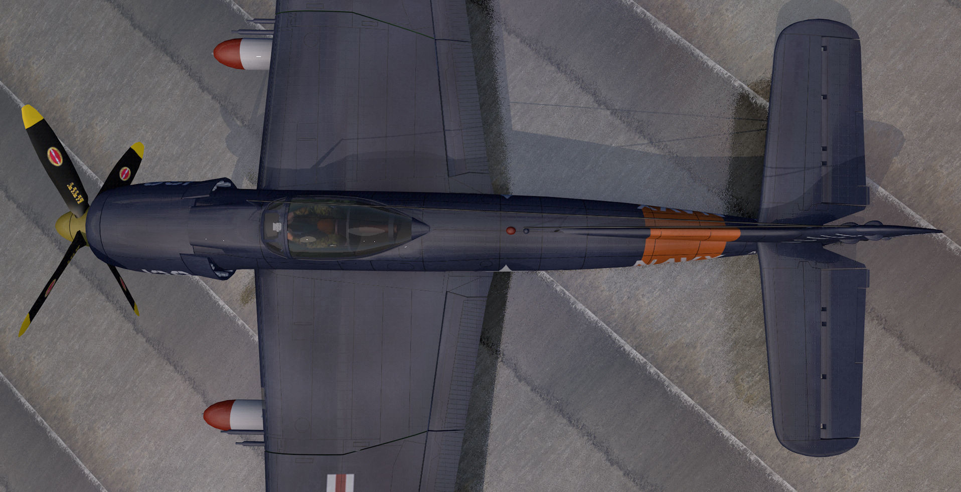 Martin AM-1 Mauler 3D model_7