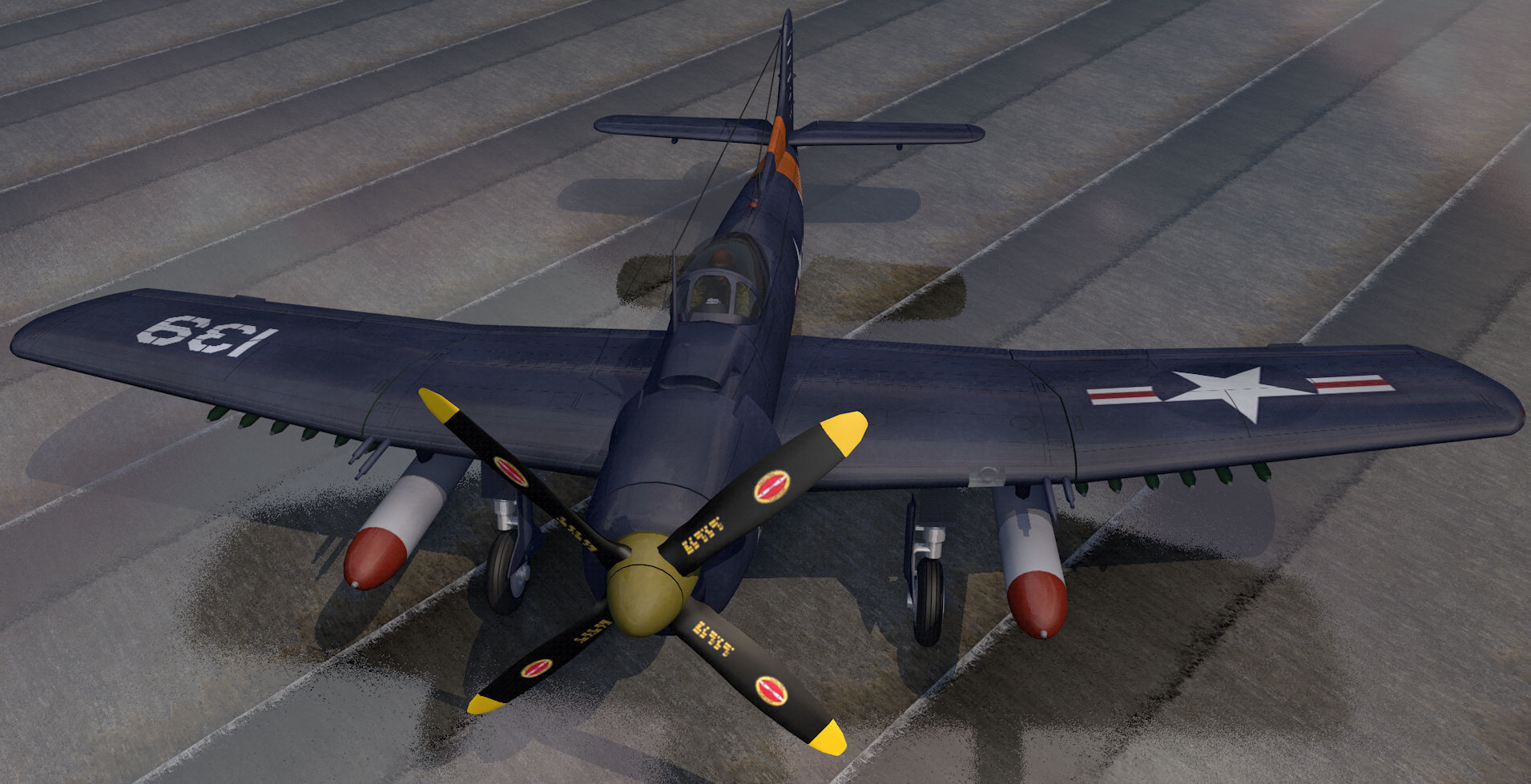 Martin AM-1 Mauler 3D model_6