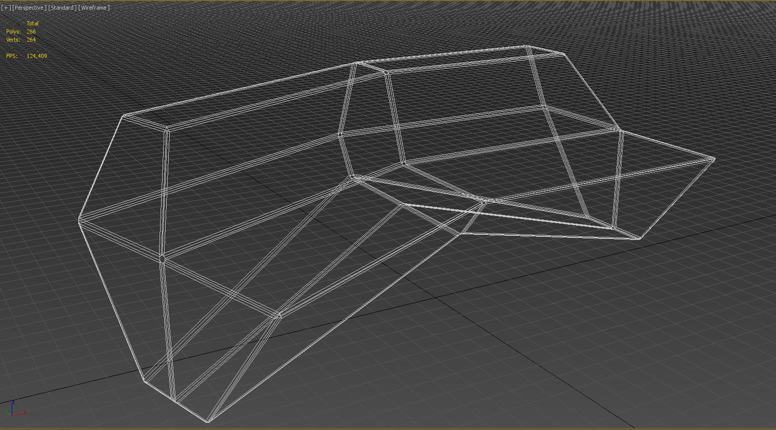 Modern plastic outdoor bench 3D model_21