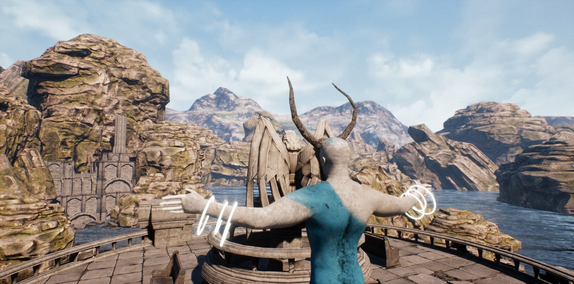 Skull Cultist 3d LowPoly Model Low-poly 3D model_5