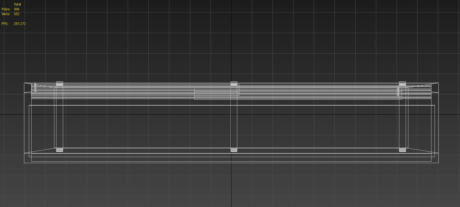 Console table tv stand 3D model_13