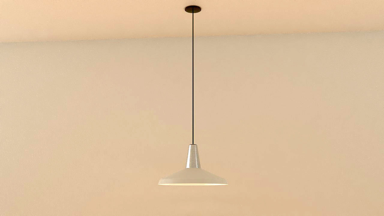 Hanging lights Lamp set 3D model_7