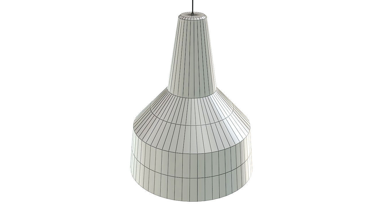 Hanging lights Lamp set 3D model_16