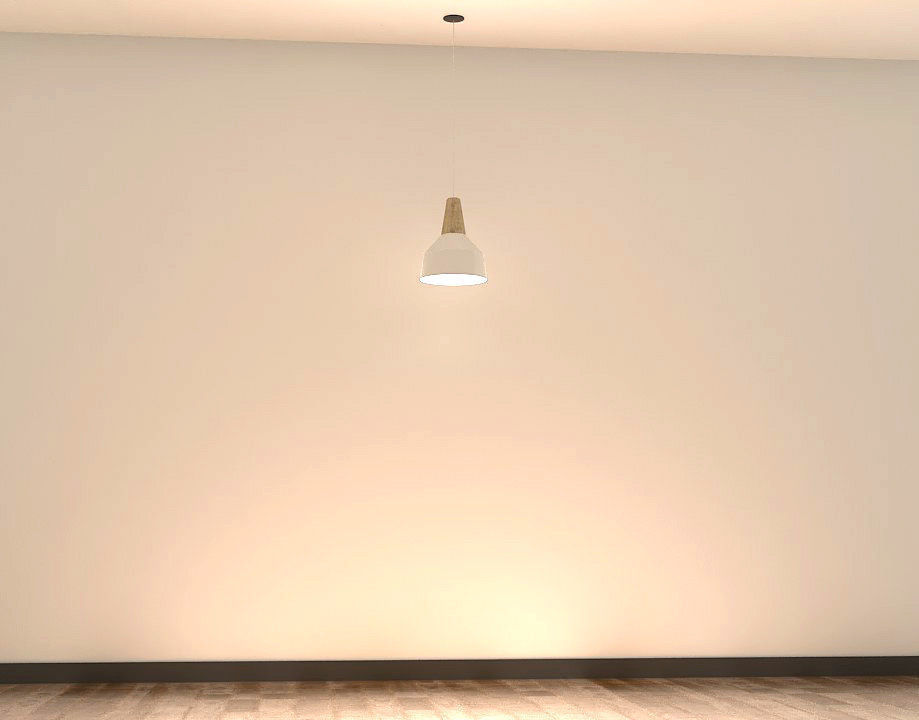 Hanging lights Lamp set 3D model_3