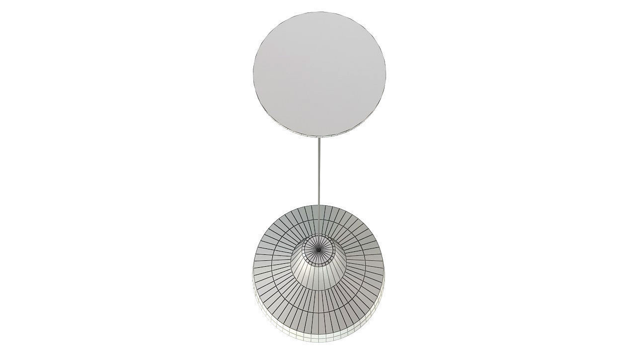 Hanging lights Lamp set 3D model_11