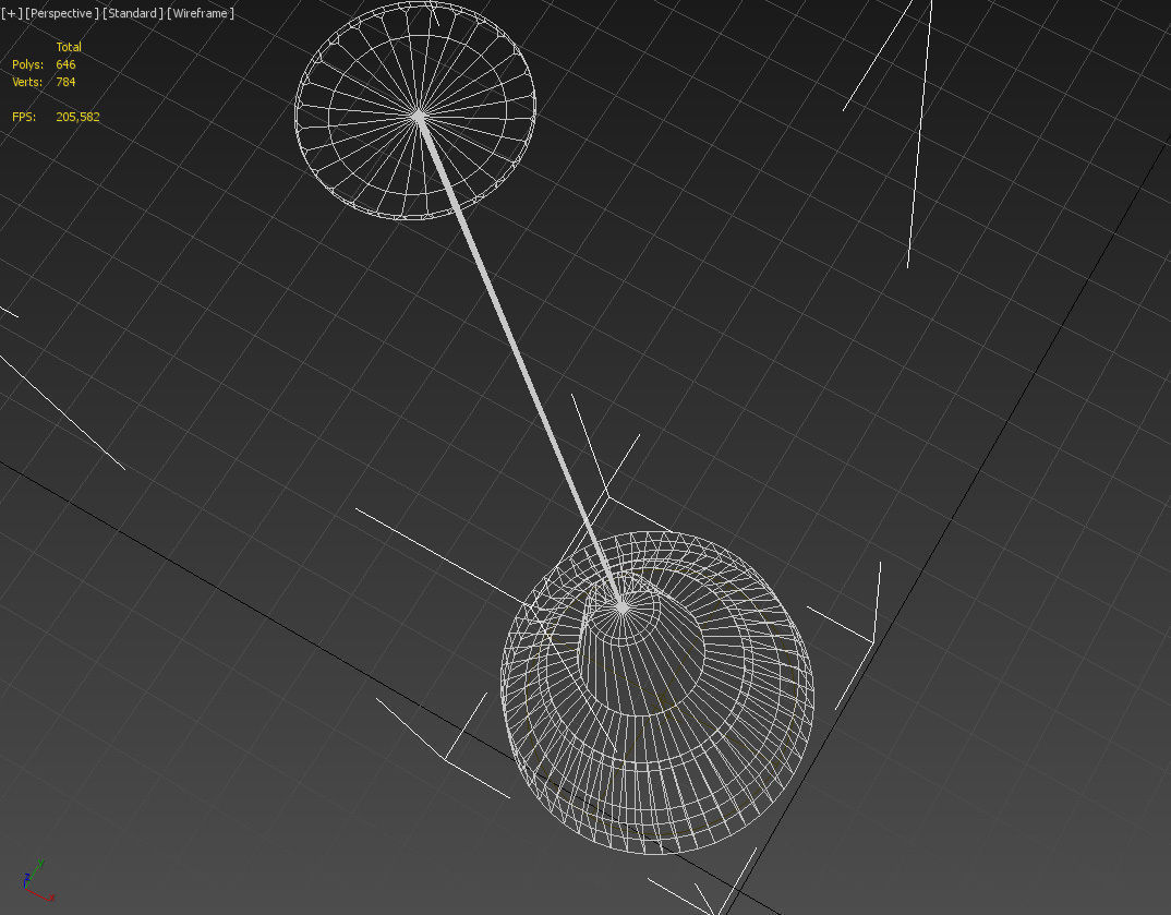 Hanging lights Lamp set 3D model_22