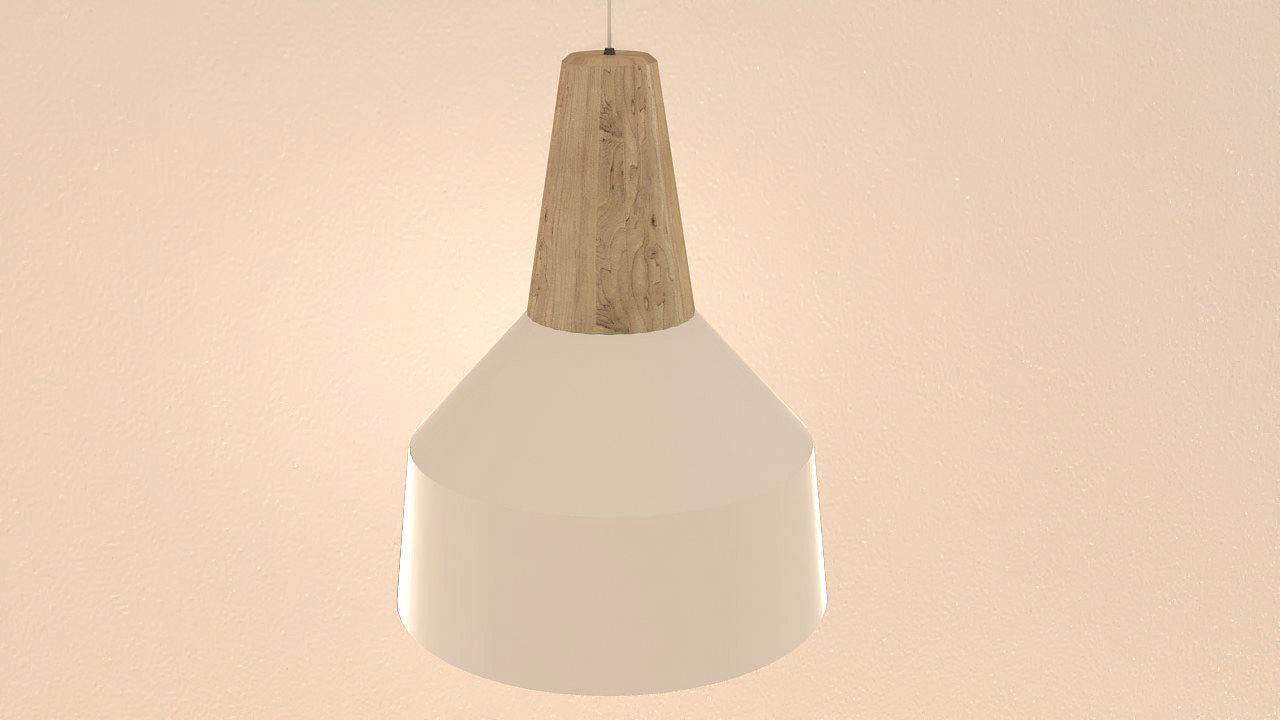 Hanging lights Lamp set 3D model_6