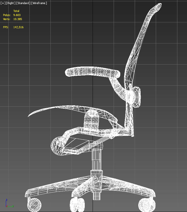 Aeron office chair - Herman Miller 3D model_18