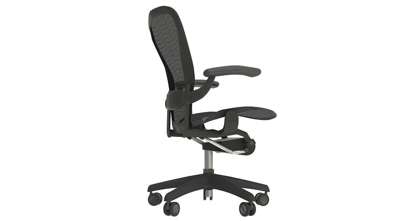 Aeron office chair - Herman Miller 3D model_5