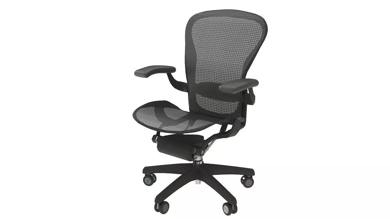 Aeron office chair - Herman Miller 3D model_0