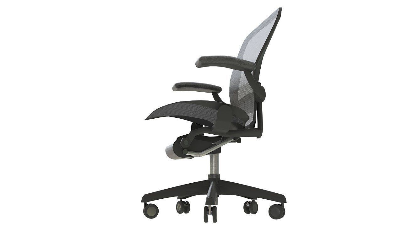 Aeron office chair - Herman Miller 3D model_7