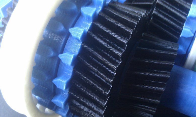 four speed gearbox Free 3D print model_20