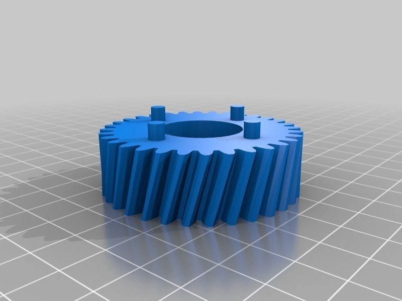 four speed gearbox Free 3D print model_9
