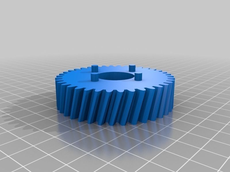 four speed gearbox Free 3D print model_5