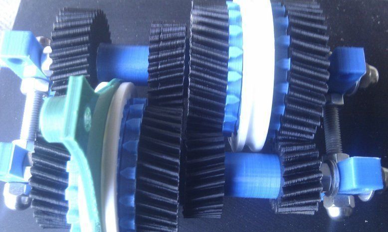 four speed gearbox Free 3D print model_21