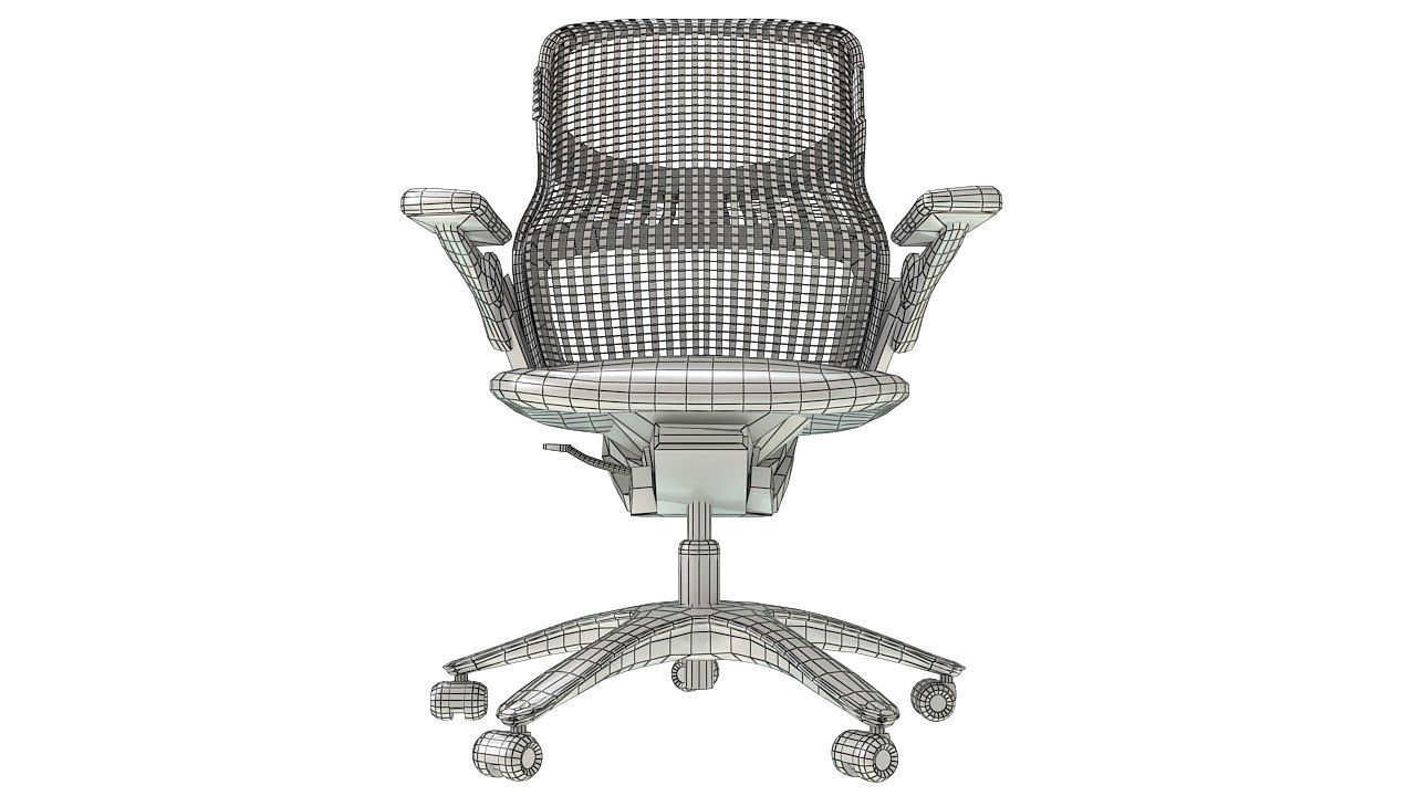 Knoll Generation office chair 3D model_12