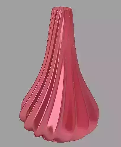 Streamline shape vase