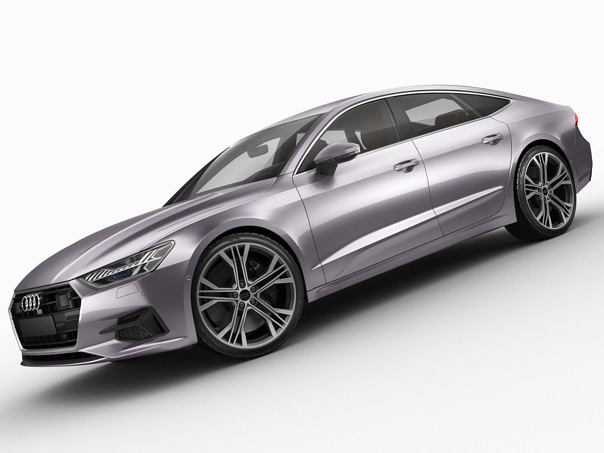 Audi A7 Sportback 2018 3D model CGTrader Audi A7 Sportback 2018 3D model CGTrader