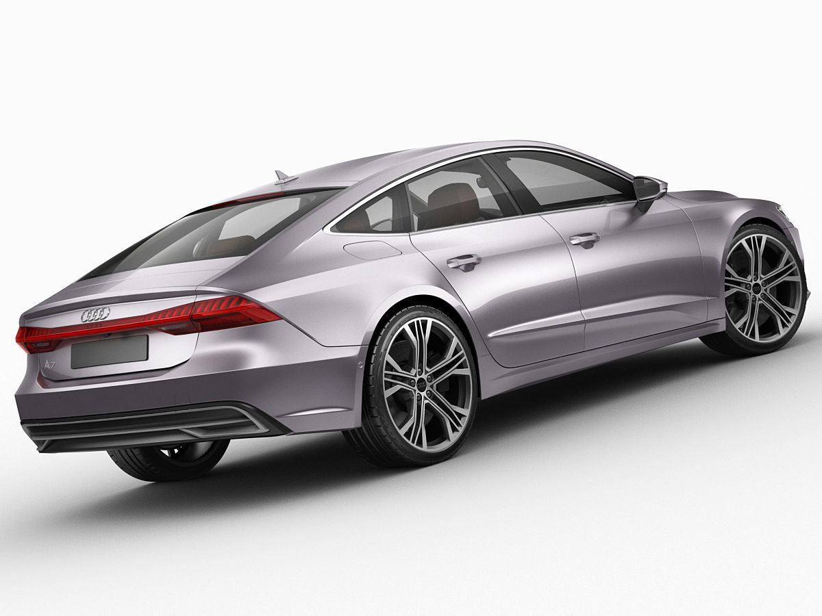 Audi A7 Sportback 2018 3D model CGTrader Audi A7 Sportback 2018 3D model CGTrader