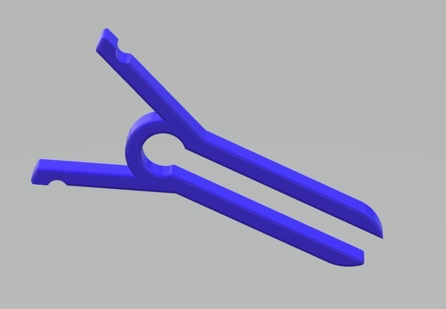 Capo for all types of guitars Free 3D print model_0