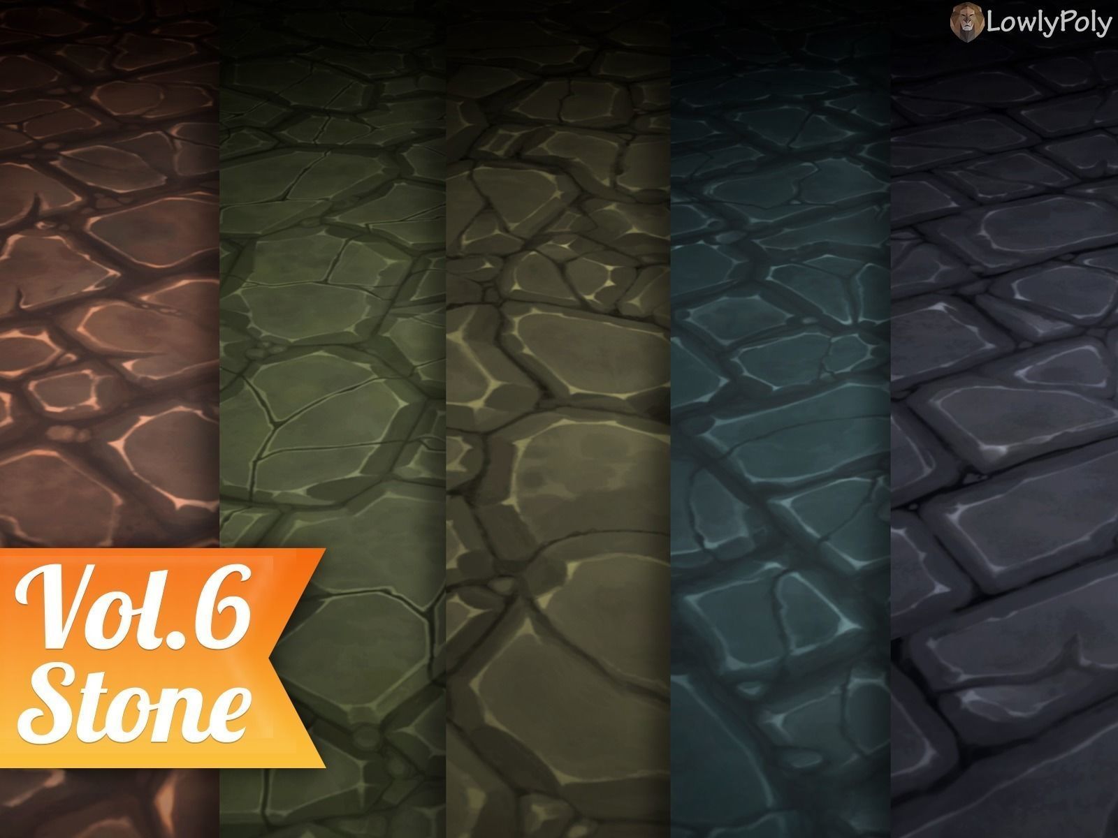 Stylized Stone  Vol 06 - Hand Painted Texture Texture_0