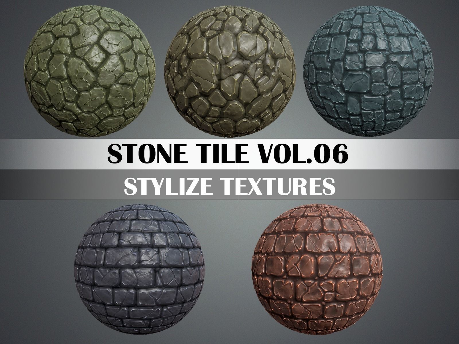 Stylized Stone  Vol 06 - Hand Painted Texture Texture_2