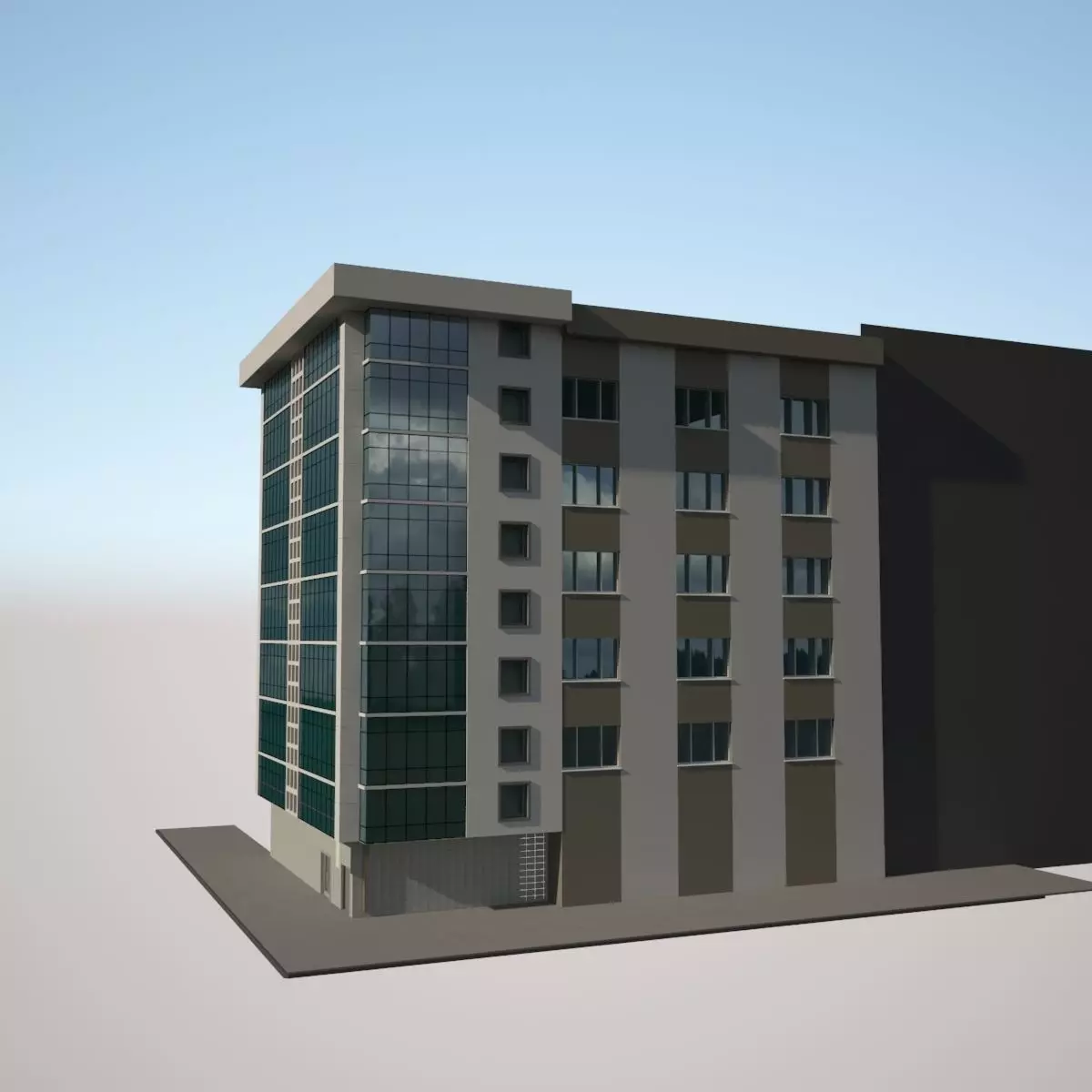 building home 3D model 3D model_0