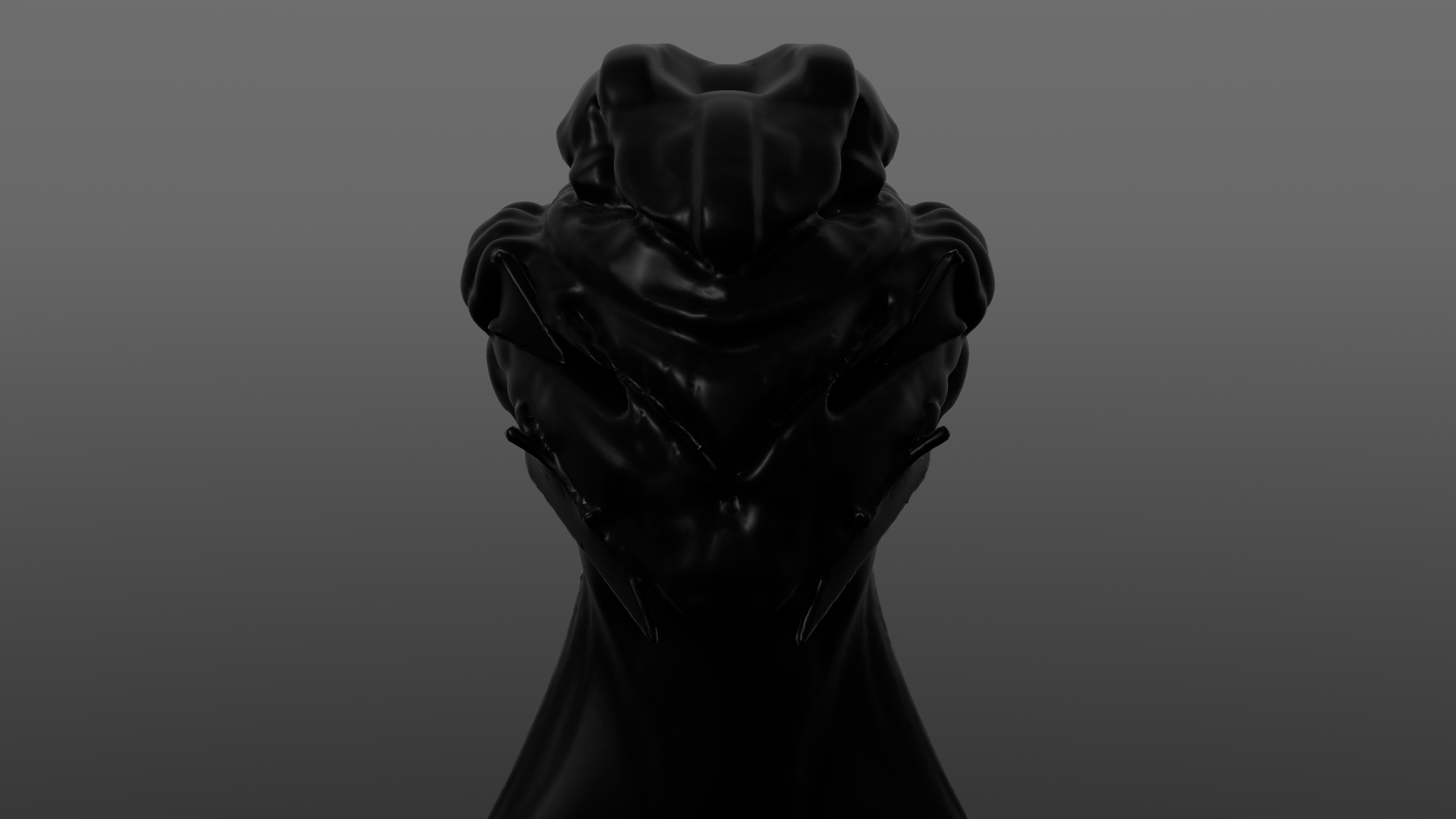 robotic head 3D model 3D model_0