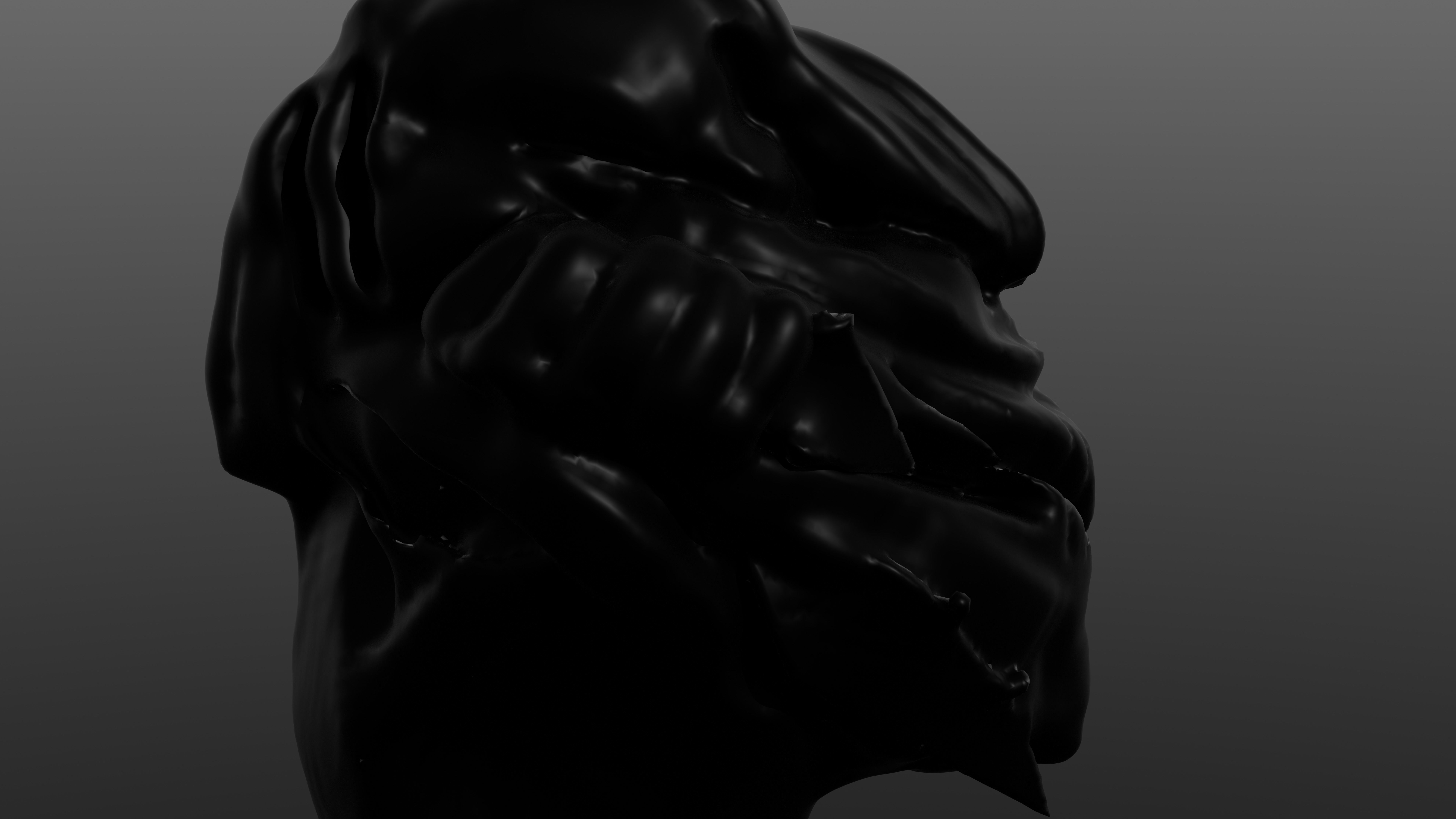 robotic head 3D model 3D model_1