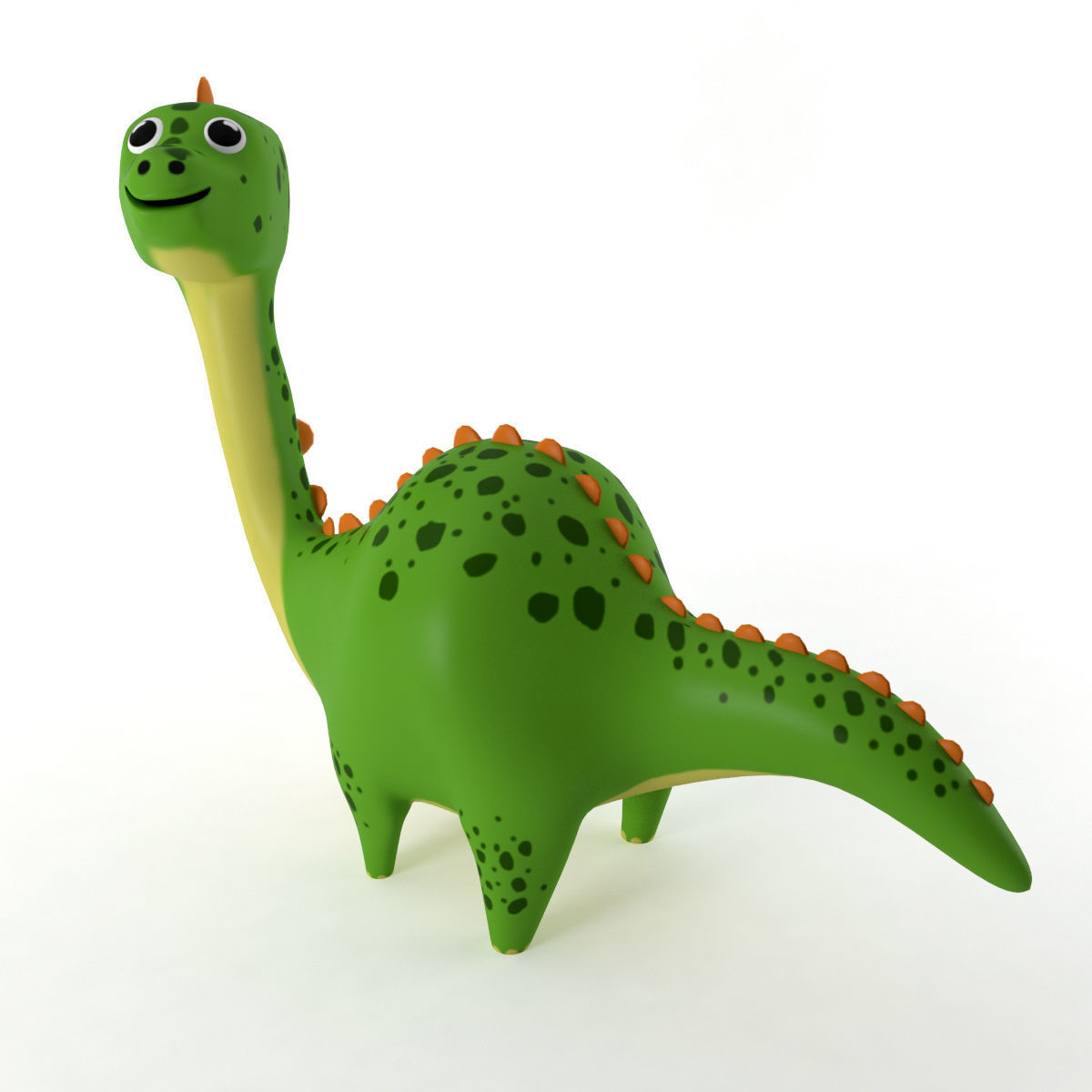 inflatable dinosaur 3D model_1