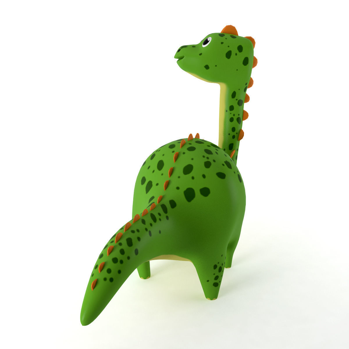 inflatable dinosaur 3D model_2