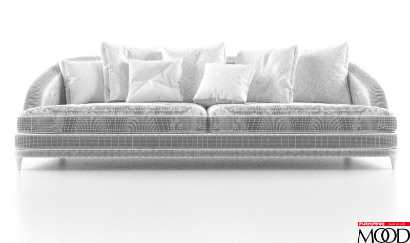 Flexform Mood Harold  3D model_4