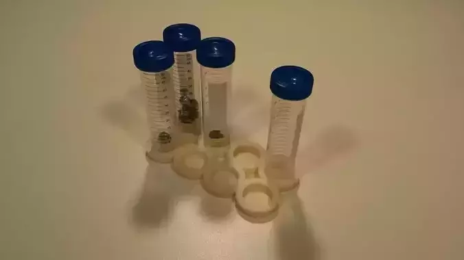 50mL Centrifuge Tube Base Holder Free 3D print model