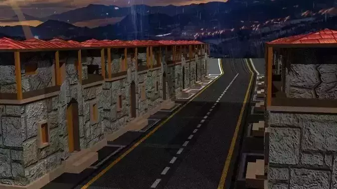 building architecture 3D model