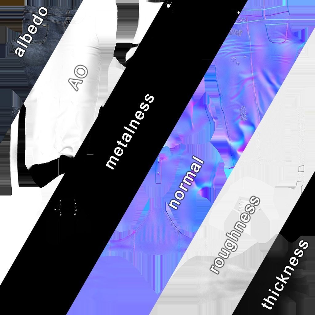 Character Child - Sam Low-poly 3D model_7