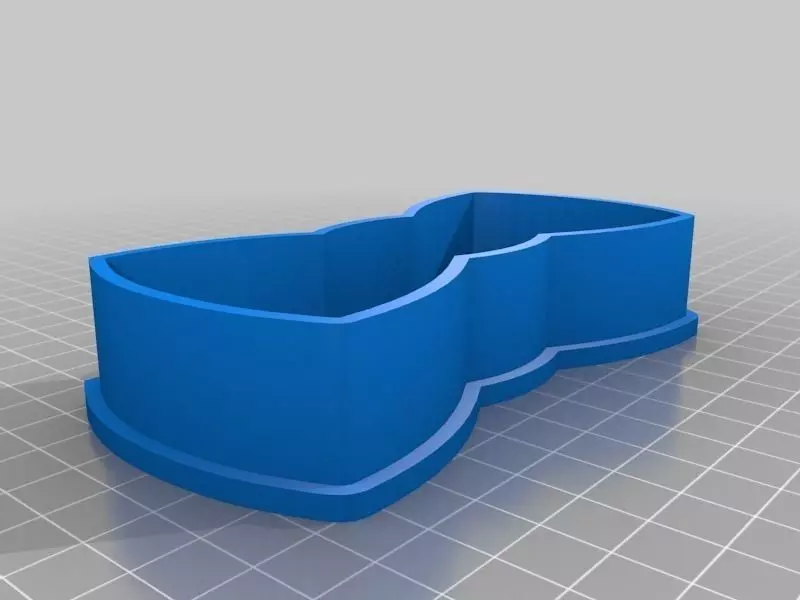 Bowtie Cookie Cutter Free 3D print model_0