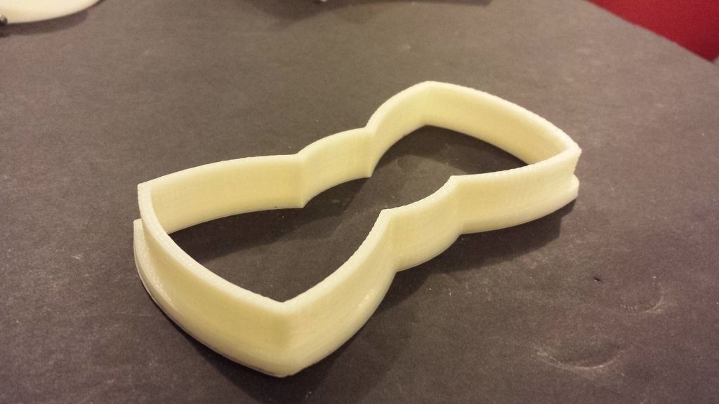 Bowtie Cookie Cutter Free 3D print model_2