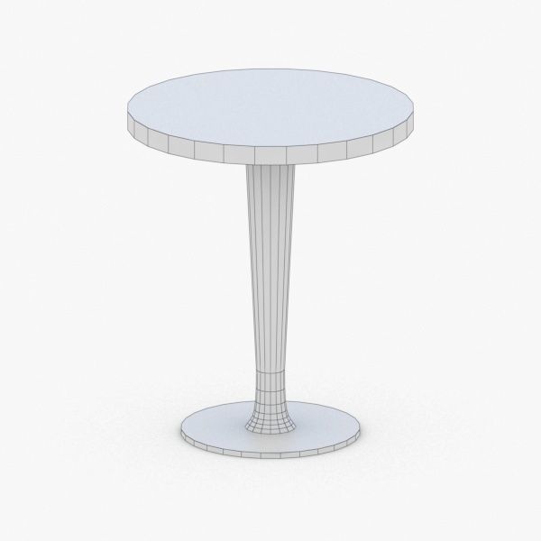 0741 - Table Low-poly 3D model_4