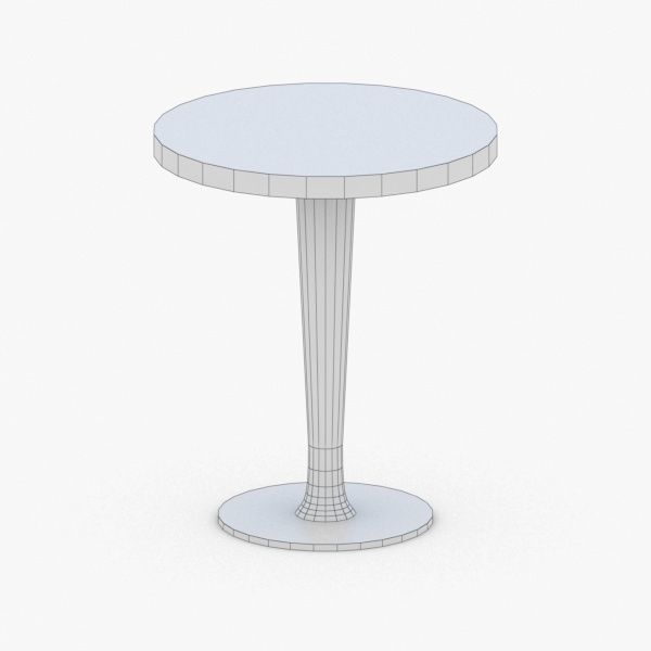 0741 - Table Low-poly 3D model_2