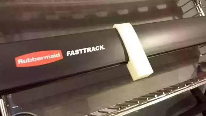 Rubbermaid FastTrack Clip Free 3D print model