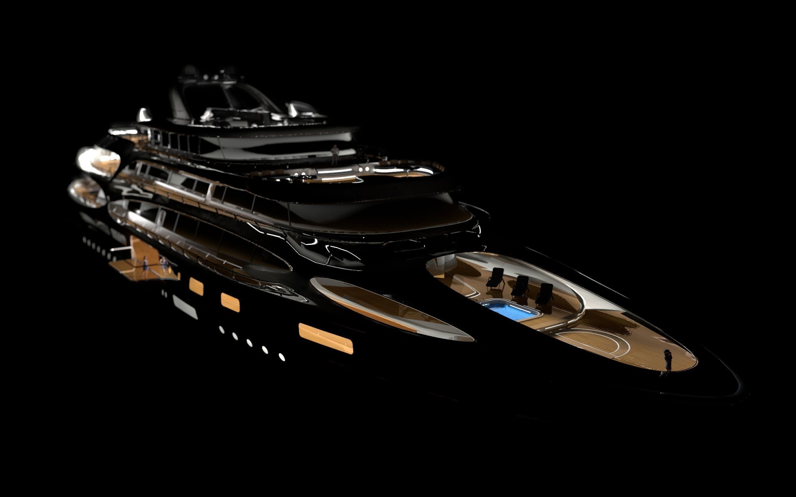 Yacht project 3D model_21