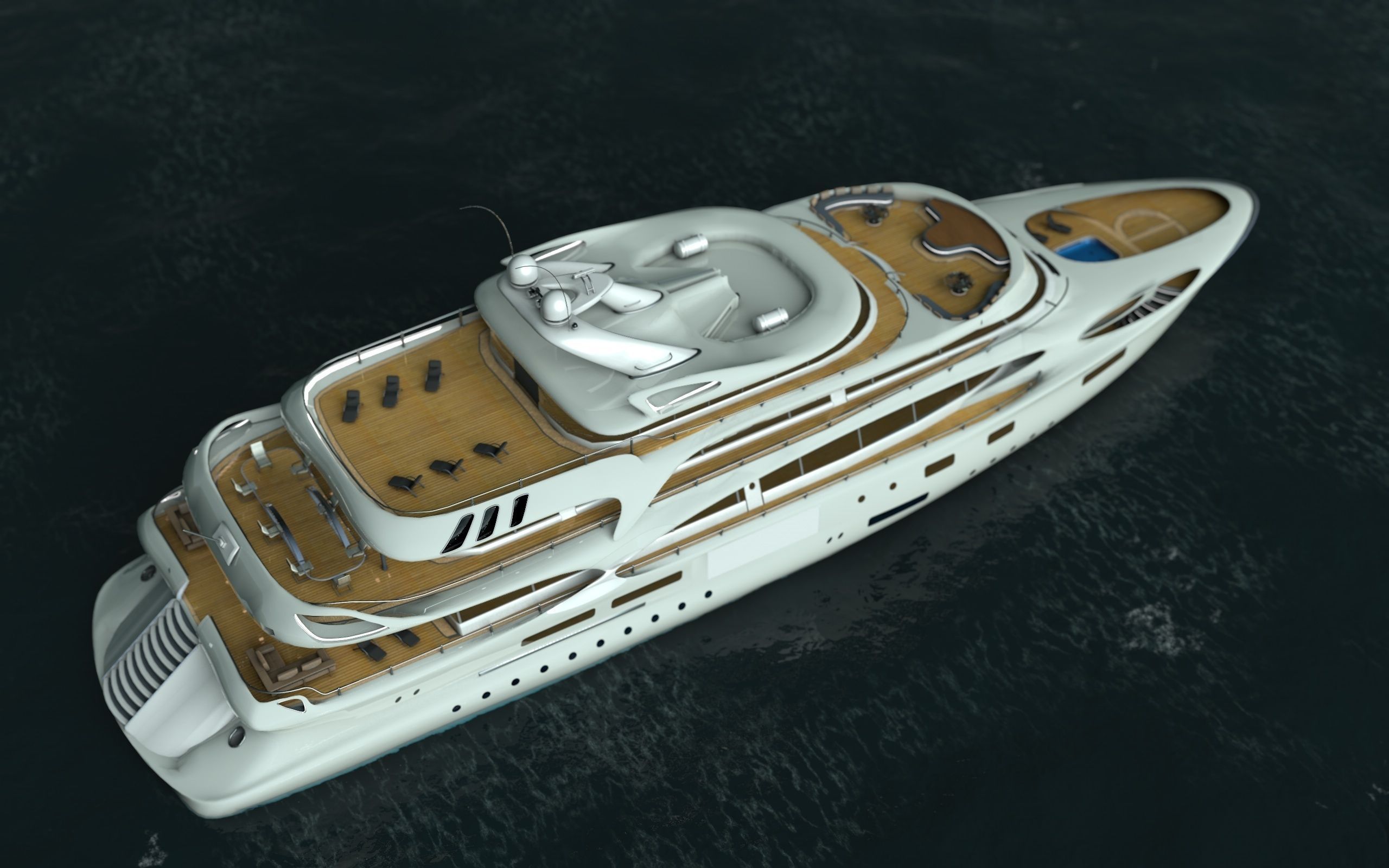 Yacht project 3D model_16