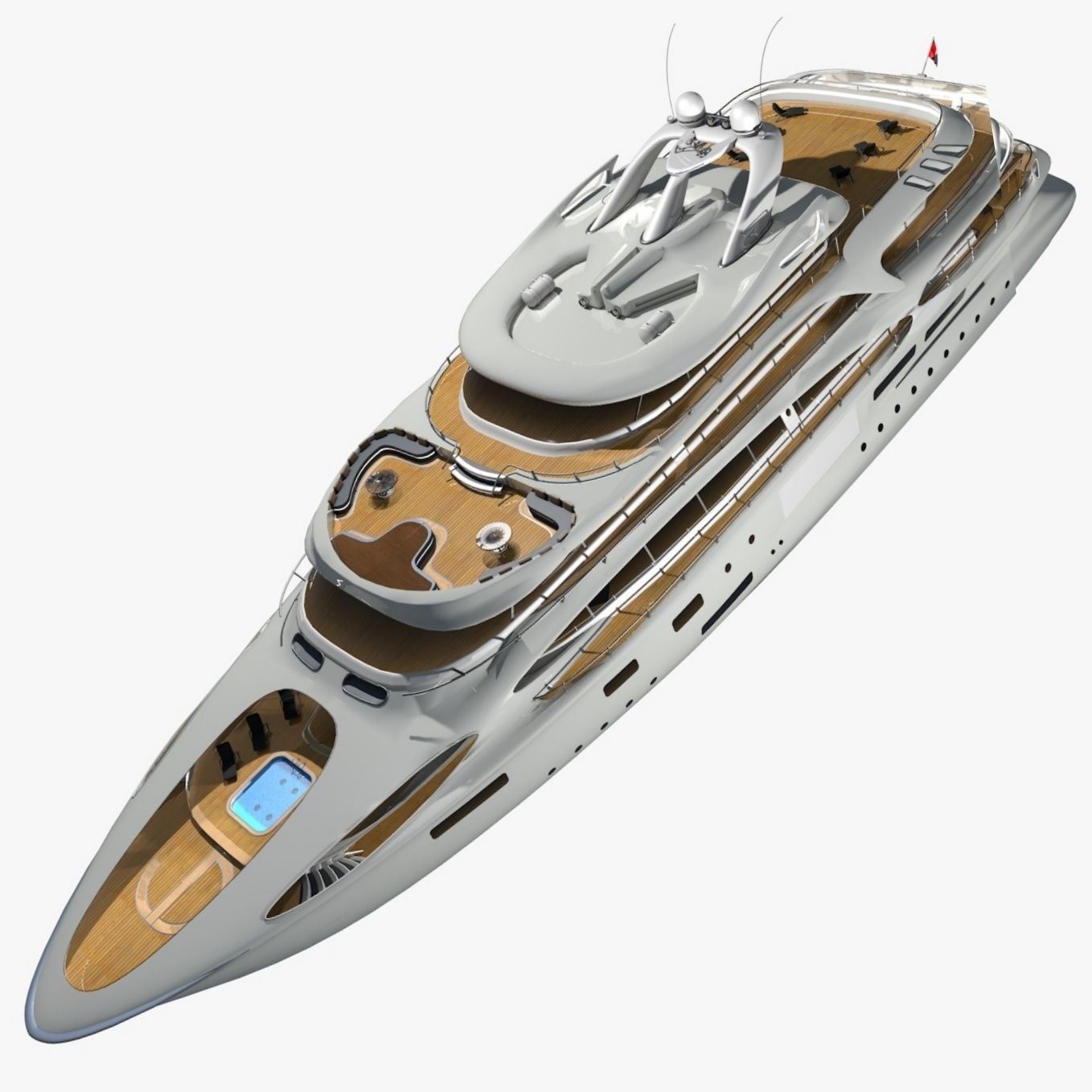Yacht project 3D model_13